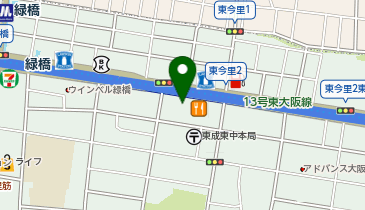 緑橋在宅クリニックの地図画像