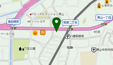 はぎわらこころとからだのクリニックの地図画像