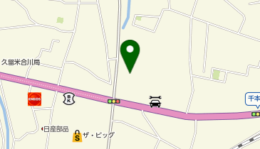 まさあき耳鼻咽喉科と美容のクリニックの地図画像