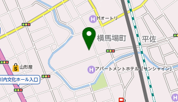 川野眼科の地図画像