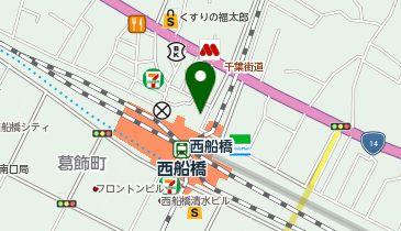 クリニックプラス西船橋の地図画像