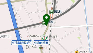 えびな産婦人科の地図画像