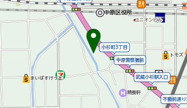 武蔵小杉小児科・てんかんクリニックの地図画像