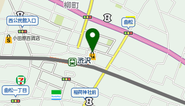 渋沢の田宮皮膚科の地図画像