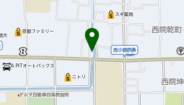 足立病院 西院レディースクリニックの地図画像