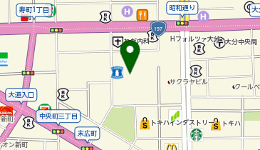 大分メンタルクリニックの地図画像