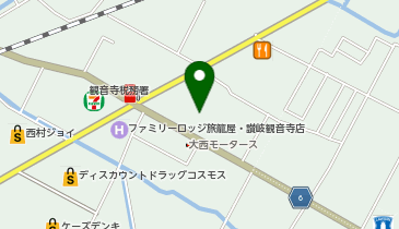 たかた内科医院の地図画像