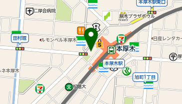 厚木ひだまり内科リウマチ膠原病クリニックの地図画像