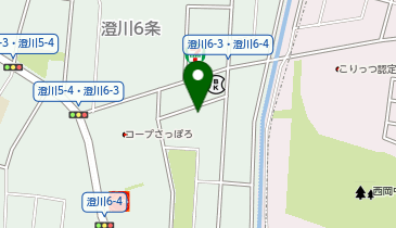 みんなの内科クリニックさっぽろ澄川の地図画像