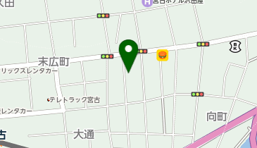 みやこ後藤医院の地図画像