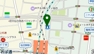 仙台みらい内科の地図画像