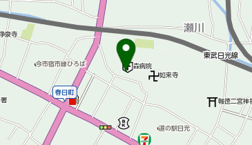 森クリニックの地図画像