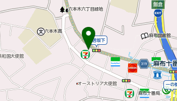 ホロン鳥居坂クリニック耳鼻咽喉科アレルギー科の地図画像