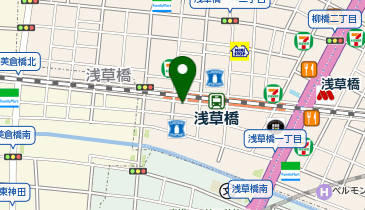 れいめいクリニック浅草橋の地図画像