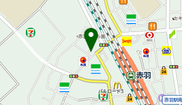 赤羽胃腸肛門クリニックの地図画像