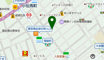 ANDキッズクリニック日本橋の地図画像