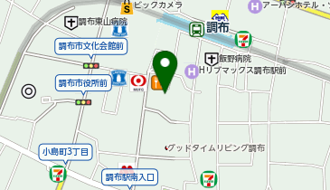 調布スキンケアクリニックの地図画像