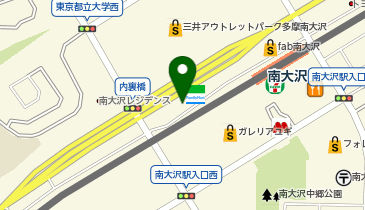 ことのはメンタルクリニック南大沢の地図画像