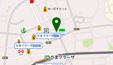 たまプラーザ駅前皮ふ科の地図画像