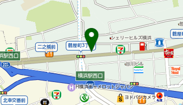 横浜在宅診療クリニックの地図画像