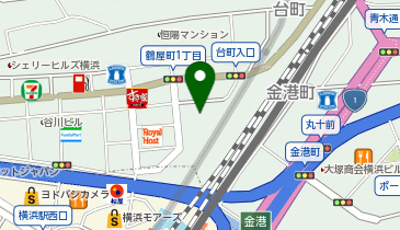 横浜フロント脳神経外科・泌尿器科の地図画像