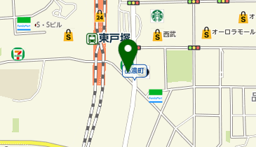 東戸塚駅前なかやまクリニックの地図画像