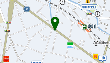 寒川ごとう眼科の地図画像