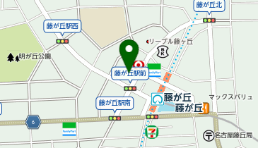 藤が丘こころと体のクリニックの地図画像