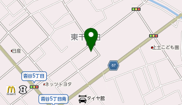 沓谷こころのクリニックの地図画像