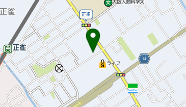 かたおか整形外科手の外科クリニックの地図画像