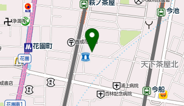 ふれあいクリニックの地図画像