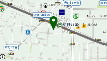 西本こころのクリニックの地図画像