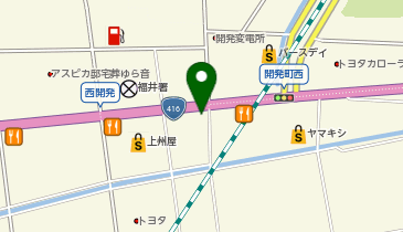 みねぎし皮ふ科形成外科の地図画像