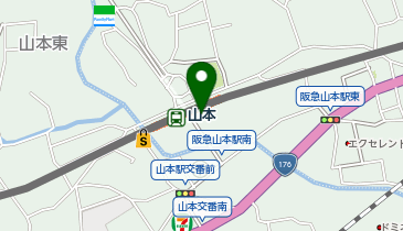 こもれびの森診療所の地図画像