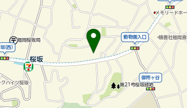 桜坂内科循環器科の地図画像