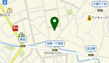 なないろ診療所の地図画像