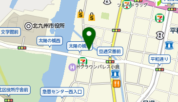 ZERO100クリニックの地図画像