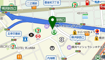 横浜よりそいメンタルクリニックの地図画像