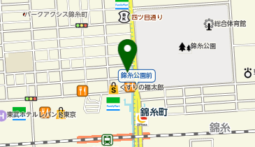 錦糸町レーザークリニックの地図画像