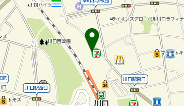 かわぐち胃腸と内視鏡クリニックの地図画像