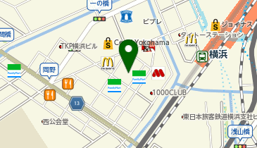性感染症・性病専門ペアライフクリニック横浜の地図画像