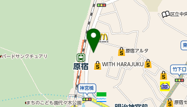 0歳からの頭のかたちクリニック 表参道神宮前の地図画像