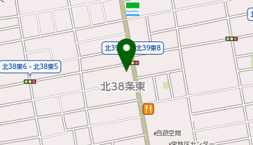 メディック北栄の地図画像