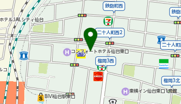 ひとつぶ診療所の地図画像