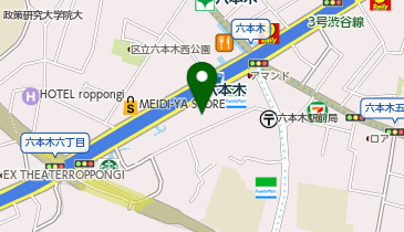 六本木北浜診療所の地図画像