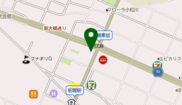飯室皮膚科の地図画像