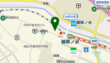 お茶の水橋交番横クリニックの地図画像