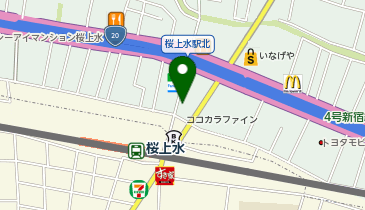 みやけ皮膚科の地図画像