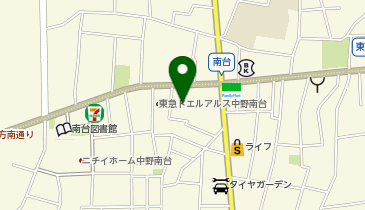 わかやま透析クリニック中野南台の地図画像