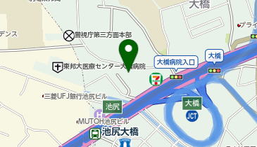 池尻大橋せらクリニックの地図画像
